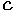C