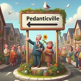 Pedanticville