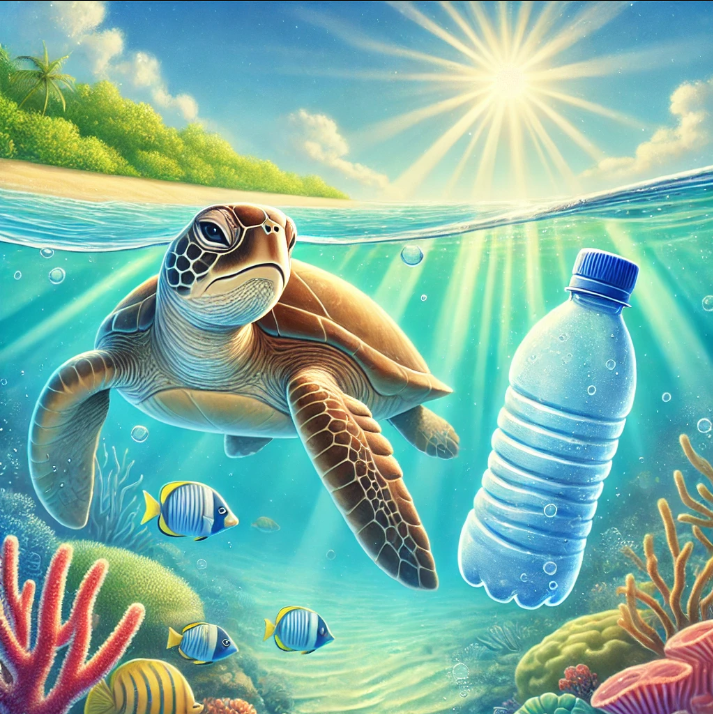 Turtle and the Plastic Bottle - Fable