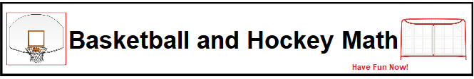 Hockey and Basketball Multiplication Game