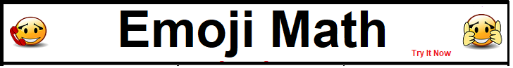 Emoji Math