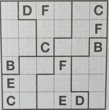 Jigsaw Sudoku