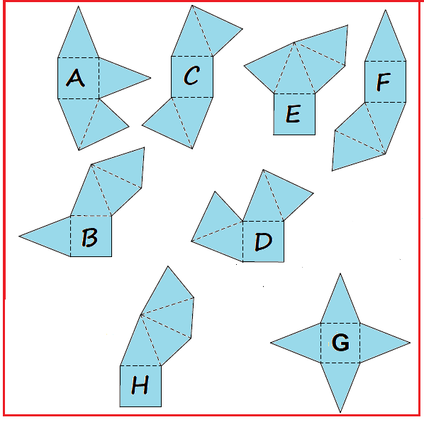 Trouve les pyramides